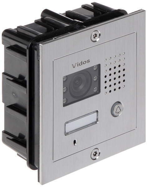 Zdjęcia - Panel zewnętrzny domofonu Vidos Wideodomofon S601 z oświetlaczem IR 