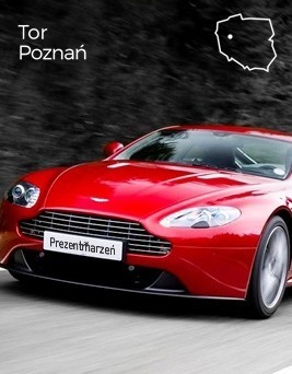Jazda za kierownicą Aston Martina Vantage  Tor Poznań P0002859