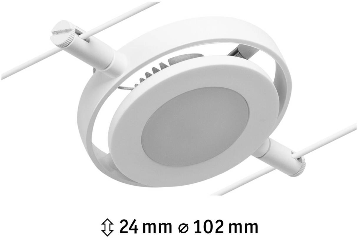 Paulmann Wire RoundMac spot system linkowy biały
