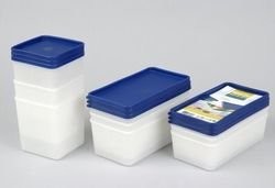 Westmark 487304 3 puszek do mrożonek, plastik, przezroczysty, 21.2 x 11.2 x 8.3 cm 25532270