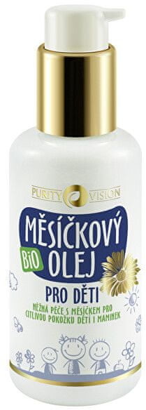 Purity Vision Organiczny olejek z nagietka dla dzieci 100 ml