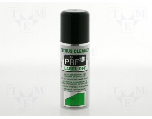 PRF001 Płyn do usuwania etykiet PRF Amber Label Off 220ml.10F