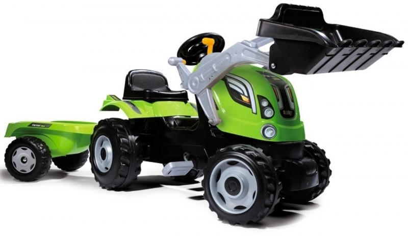 Smoby Traktor Farmer Max z przyczepką DARMOWA DOSTAWA! GXP-606069