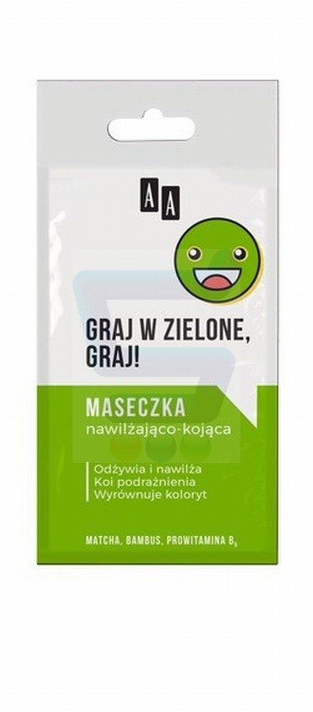 Oceanic Emoji Nawilżająco-kojąca maseczka do twarzy 1 szt.