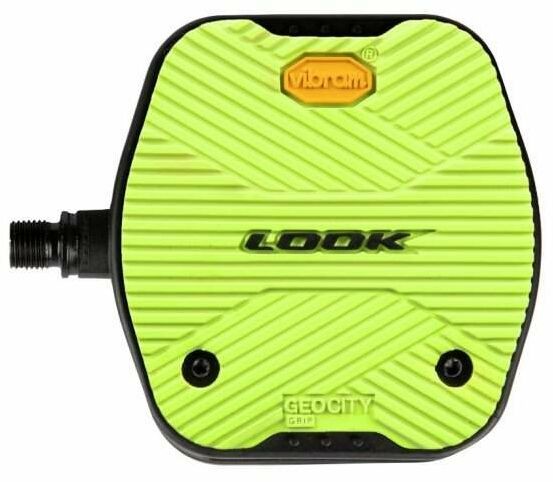 LOOK Pedały rowerowe geo city grip limonkowy