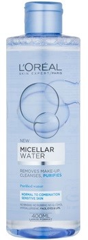 Loreal Paris Paris Micellar Water woda micelarna do skóry wrażliwej normalnej i mieszanej 400 ml