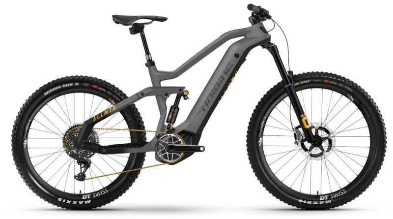 Haibike AllMtn SE, titan/black/yellow matte 44cm (27.5
