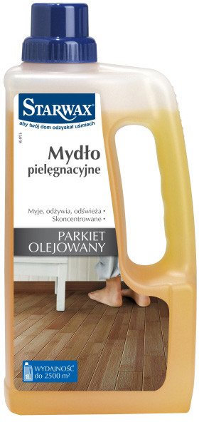 Starwax Mydło pielęgnacyjne do parkietów olejowanych  1 l