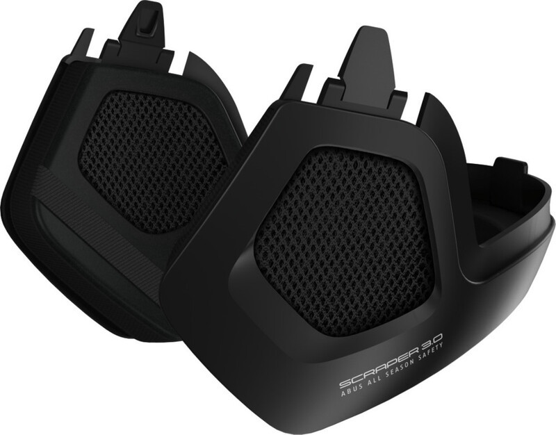 Gymform ABUS ABUS Scraper 3.0 zimowy, velvet black L 2020 Akcesoria do kasków 81805