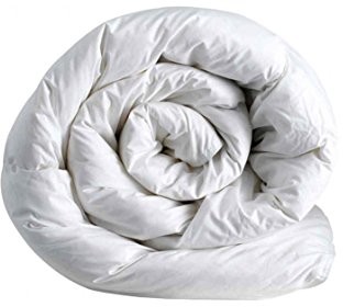 Italian Bed Linen kołdra puchowa kasetowa koc, idealna w zimie, Bianco, 250x200 cm INV3_Bianco-2 Piaz 250x200