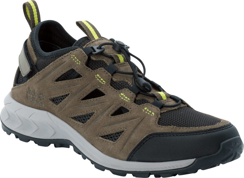 Jack Wolfskin Woodland 2 Hybrid Low Shoes Men, brązowy/szary UK 10 | EU 44,5 2022 Buty turystyczne 4051301-4286-100