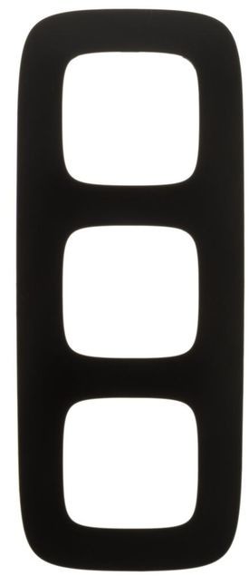 Legrand Ramka potrójna VALENA ALLURE czarny mat