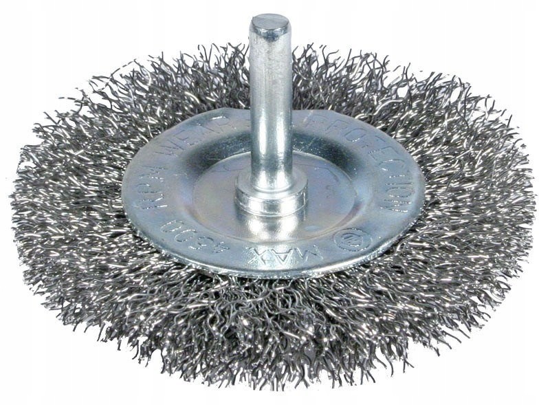 Szczotka Tarczowa Trzpieniem 38MM Zn