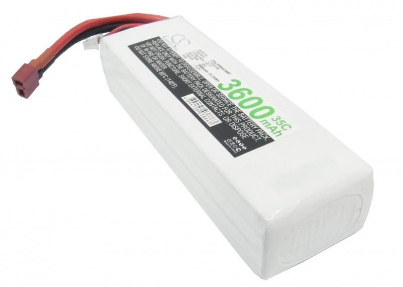 Cameron Sino 3600mAh 53.28Wh Li-Polymer 14.8V 4S 35C Cameron Sino)