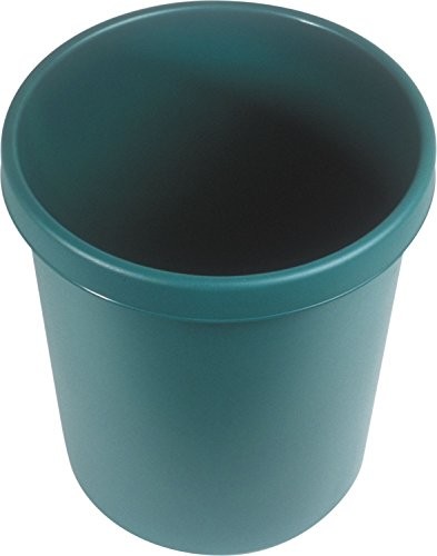Helit Kosz na śmieci z plastiku, pojemność 30 l, 5 sztuk, zielony H6106152