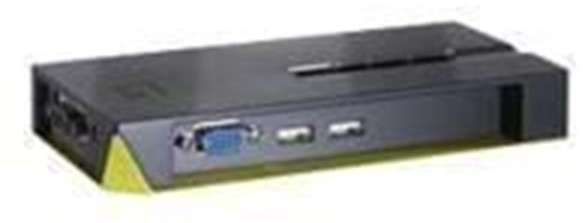 LevelOne 4-Port USB KVM Switch (Black Edition) KVM-0222