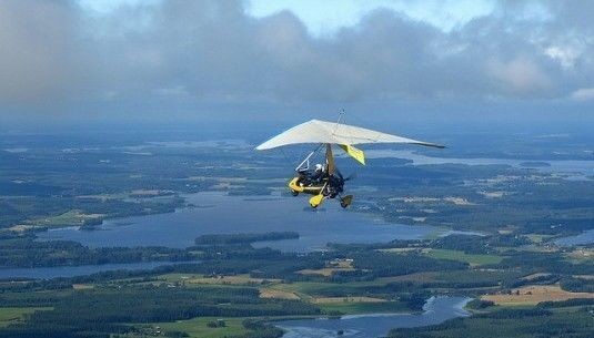 Lot motolotnią z wideofilmowaniem - Pińczów - 10 minut LMPZW10