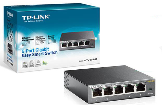 Switch Przełącznik zarządzalny 5 portów Gigabit Gw