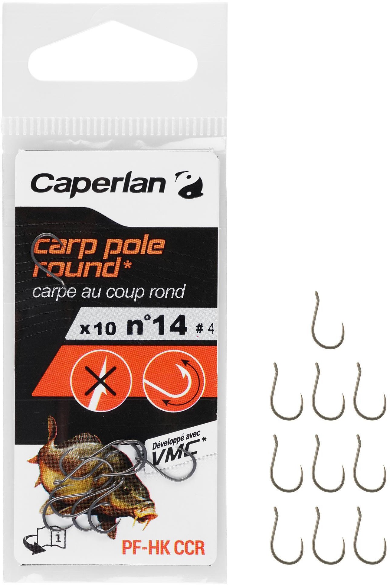 CAPERLAN Haczyki okrągłe Carpodrome PF - HK CCR Unisex