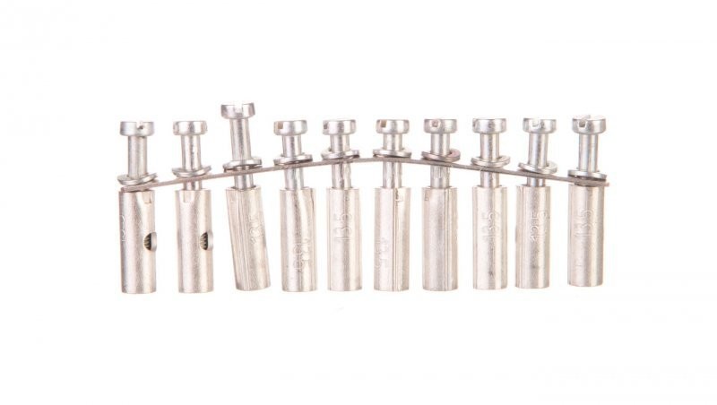 Weidmuller Mostek poprzeczny 10-torowy, raster 6mm szary Q 10 SAK4 0368800000 0368800000