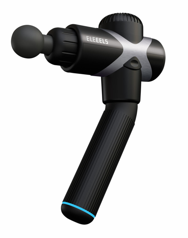 Eleeels Eleeels X1T Percussive Massage Gun - Metallic Black ELEEELSX1T