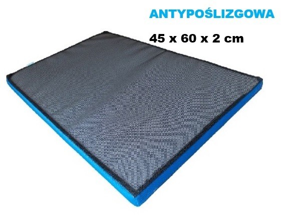 Mata Dezynfekcyjna, Antypoślizgowa (45Cm X 60Cm X 2Cm) Niebieski 2 Cm.