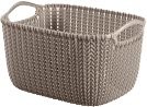 Curver Koszyk prostokątny Knit, brązowy, 8 l