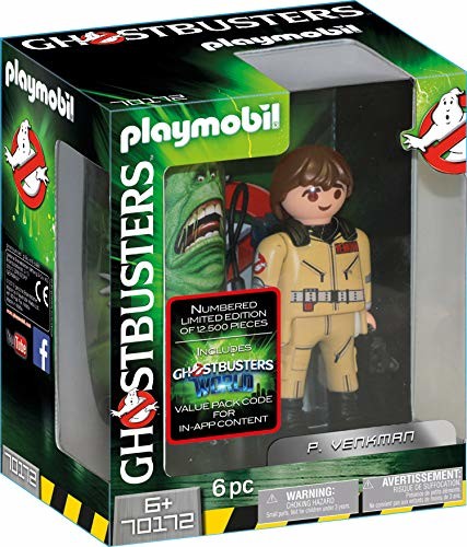 PLAYMOBIL 70172 Ghostbusters Figurka kolekcjonerska P. Venkman, kolorowa