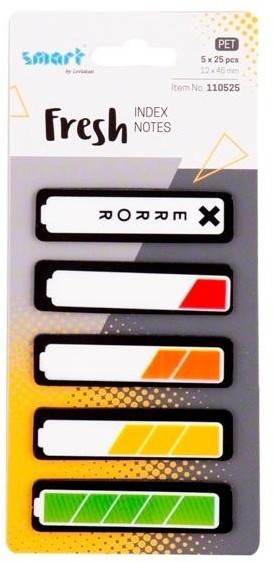 Leviatan Zakładki indeksujące 12x45mm Bateria