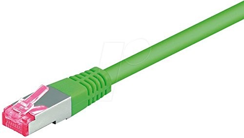 Wentronic Kabel sieciowy CAT 6 A S/FTP; CAT 6 A 0150 S/FTP PIMF Niebieski 1.5 m, zielony 4040849956034