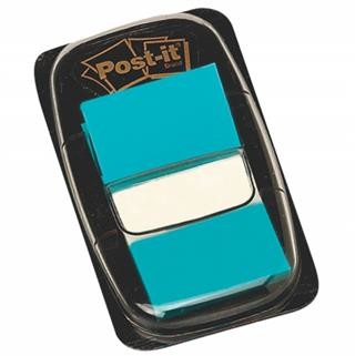 Post-It 3M Zakładki indeksujące (680-23), PP, 25x43mm, 50 kart., jaskrawoniebieskie 3M-70071392768