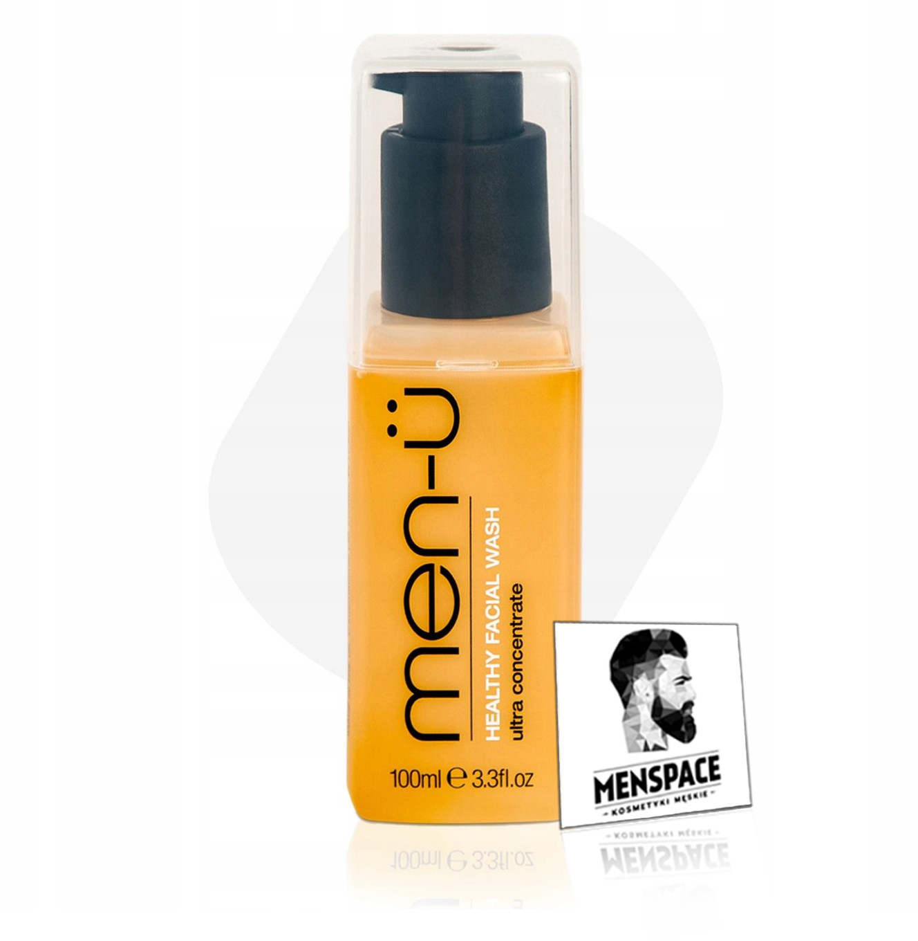 men-u Antybakteryjny żel do mycia twarzy 100 ml