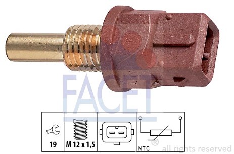 FACET Czujnik, temperatura oleju 7.3248