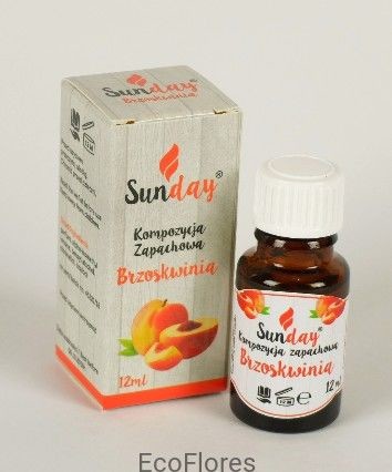 Sunday Olejek zapachowy BRZOSKWINIA 12 ml SunDay OZBrzoskw12ml