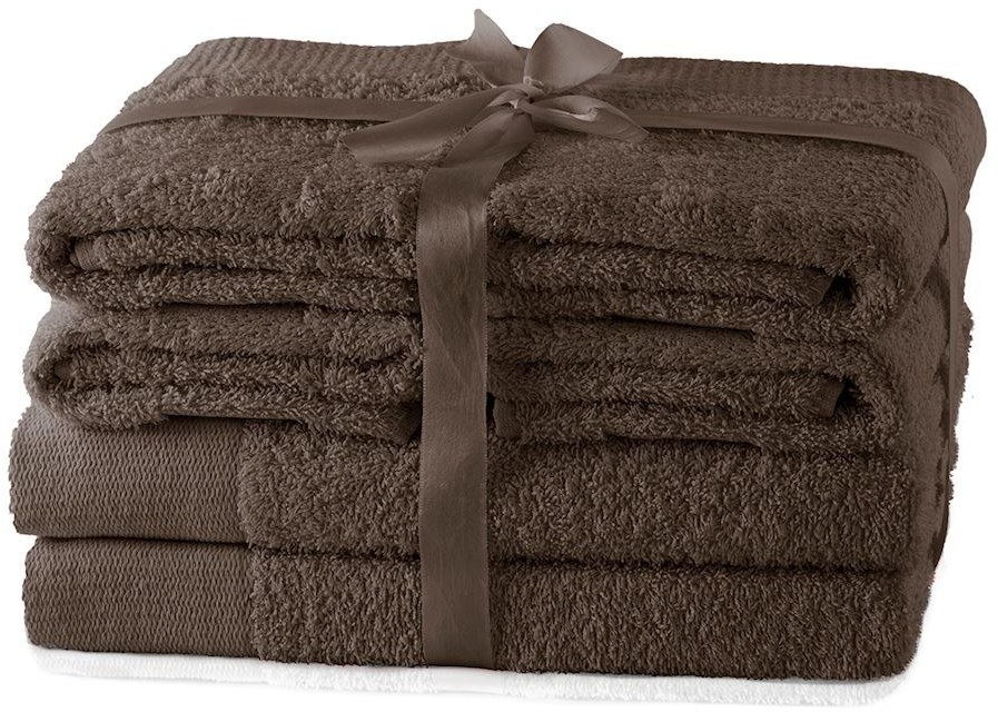 Amelia Home Amelia Home Zestaw 6 ręczników bawełnianych Amari AMARI/WHI/SET6