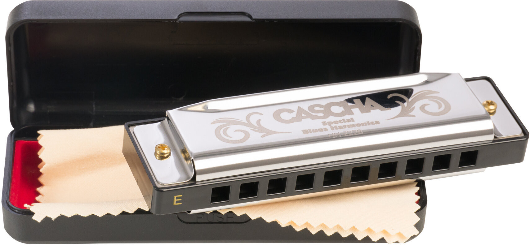 Cascha Cascha Special Blues Harmonica in E