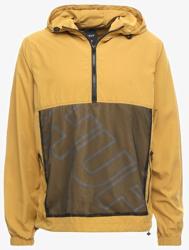HUF kurtka męska WIRE FRAME ANORAK Honey Mustard
