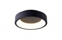 Light.it Lampa sufitowa LED plafon SUN 3678 czarna 20W 3000K 1200lm fi30cm SUN3678