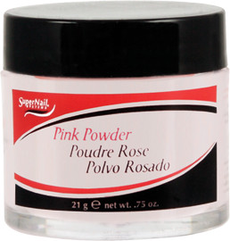 SuperNail Puder akrylowy Pink Powder - różowy - 21g export-3490-0