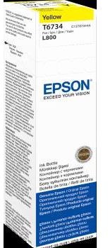 Epson Butelka z tuszem Epson T6734 do L800 | 70ml | yellow MEEPTKKO2740