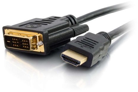 Digital C2G/cables to go do DVI-D HDMI Video kabel, czarna (HOSA CMR-206R)