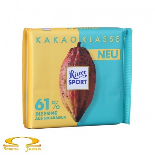 Ritter Sport Czekolada 61% kakao z Nikaragui 100g 0AD6-2936C