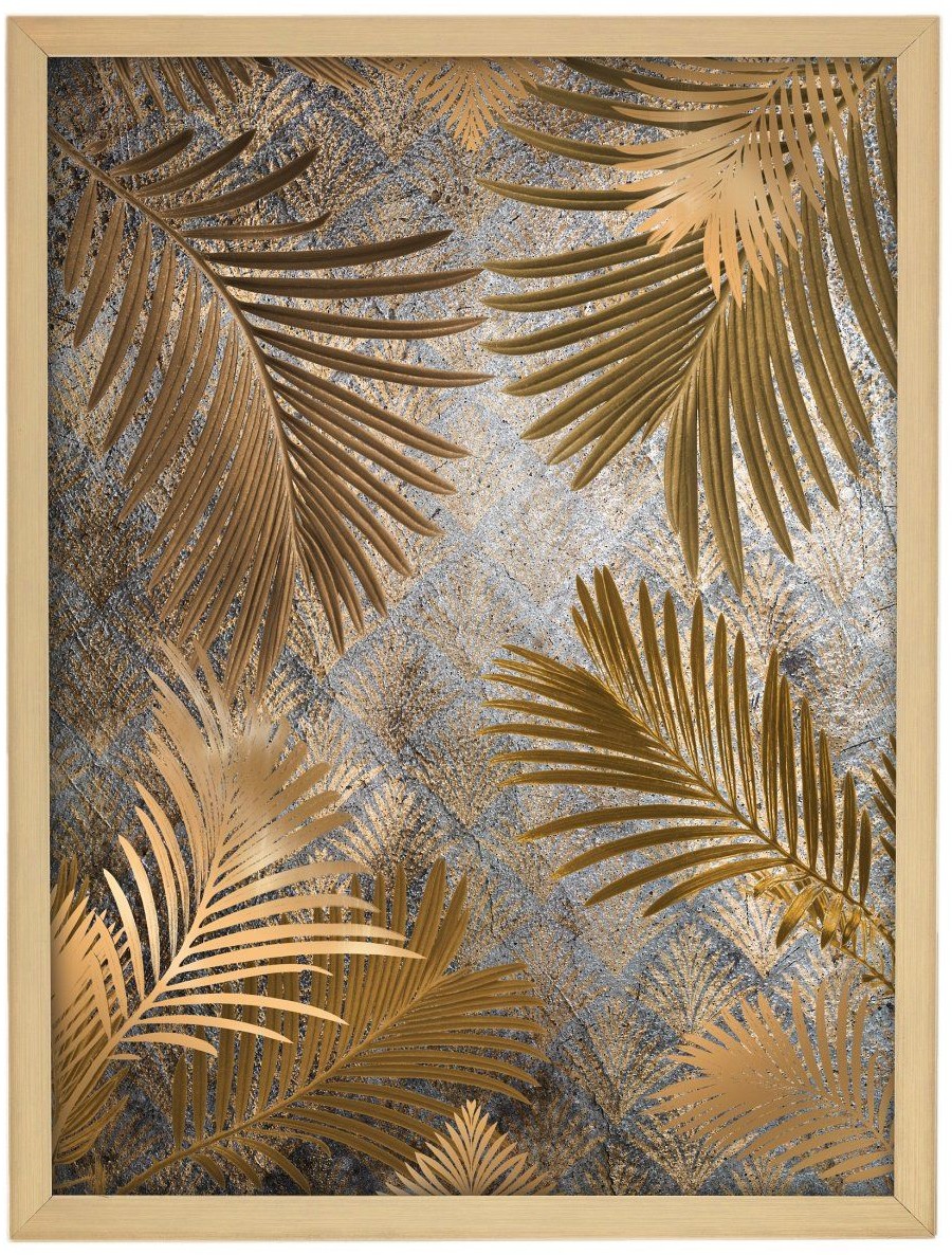 Dekoria Obraz Golden Leaves 30x40cm gold 30x40cm 183-024-00