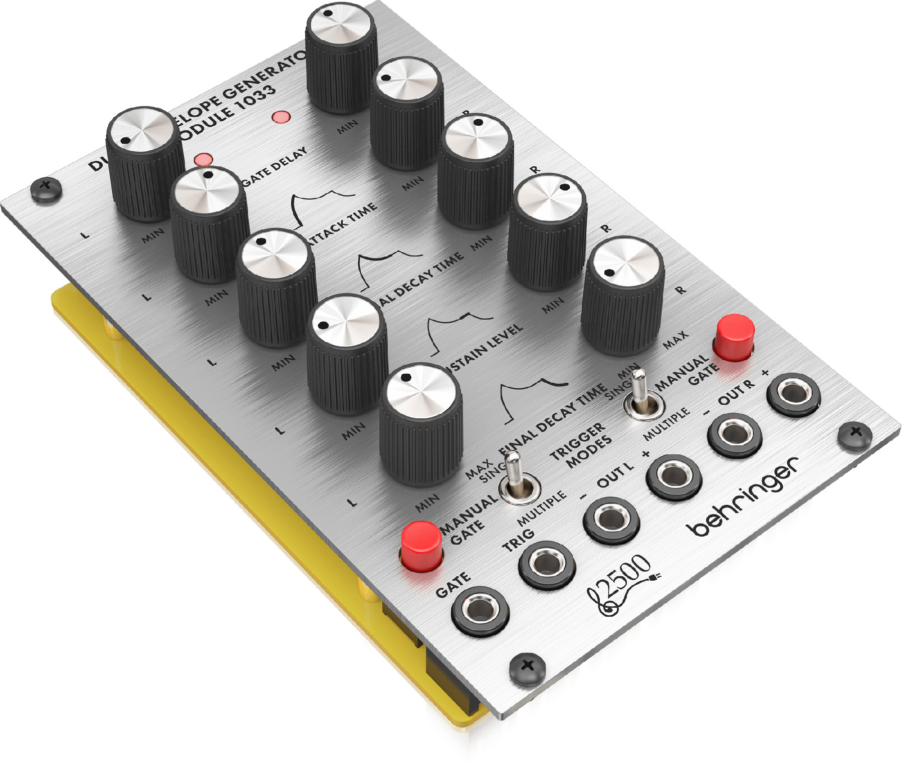 BEHRINGER Behringer DUAL ENVELOPE GENERATOR M 1033 - moduł syntezatatora modularnego