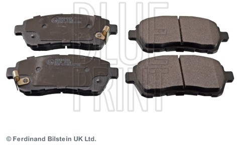 BLUE PRINT Zestaw klocków hamulcowych, hamulce tarczowe ADK84243