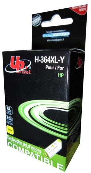 INK UPrint kompatybilny z CB325EE CN687EE No.364XL yellow H-364XLY dla HP Photosmart B8550 C5380 D5460 IHPCB325EXXU
