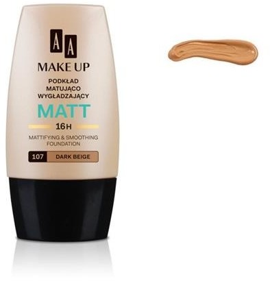 Oceanic Matt Foundation podkład matująco wygładzający 107 Dark Beige 30ml 44578-uniw