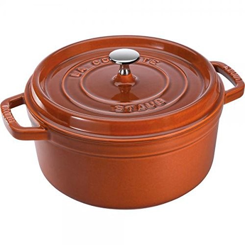 Staub Cocotte, żeliwo, cynamon, cynamonowy, 24 cm 11024806_Cannelle-24cm