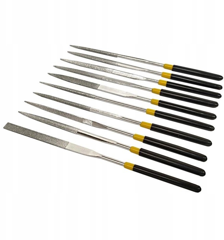 Pilnik Diamentowy 3x140mm # 150 Komplet 10 Szt