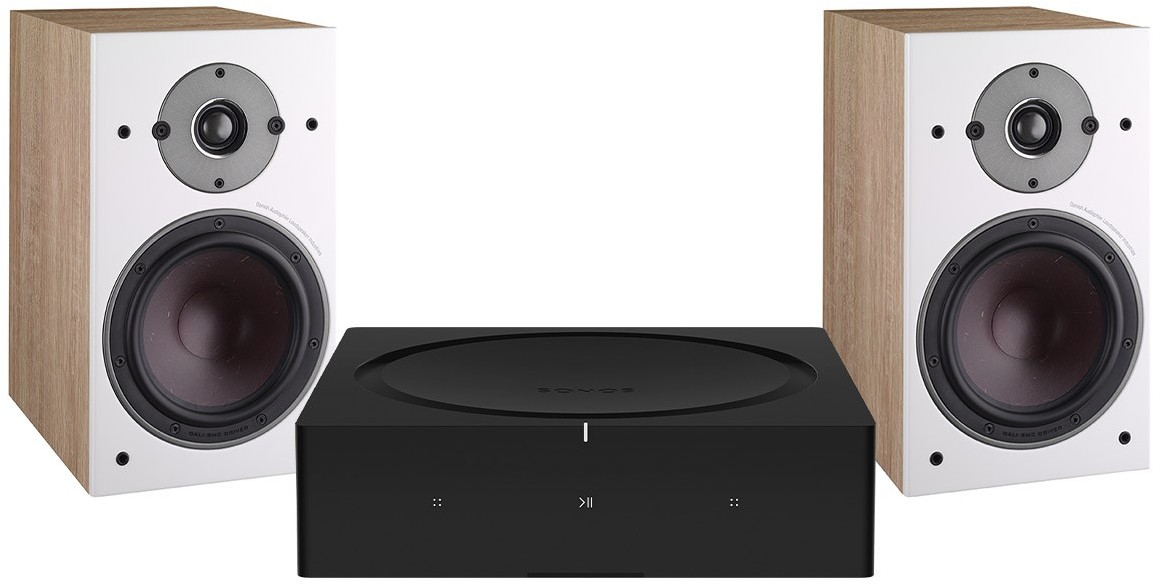 SONOS Zestaw stereo Sonos AMP + Oberon 3 Kolor Biały